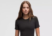 超柔软超舒服!【折后$39 包邮】Lululemon Hold Tight 修身短袖T恤 多色选