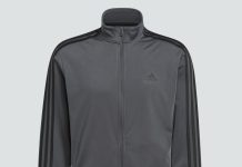 【折后$16 包邮】adidas Essentials 男士抓绒三条纹外套!