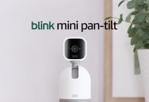 史低!【折后$23.99 Prime包邮】Blink Mini Pan-Tilt 室内智能摄像头 两色选
