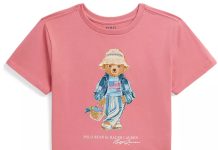 7-16岁!【折后低至$29.7】POLO RALPH LAUREN 女童泰迪熊T恤/连衣裙