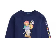 【折后$44.99 包邮】Polo Ralph Lauren Polo Bear 男童抓绒卫衣 8-20岁