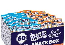 两种折扣!【折后$6.69 Prime包邮】Welch’s 混合水果&芒果桃味水果软糖 60包组合装