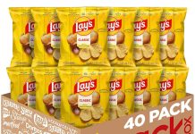 【折后$8.48 Prime包邮】Lay’s 经典原味薯片40包