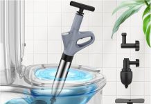 【折后$15.48 Prime包邮】重型高压马桶疏通器