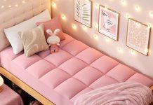 Prime会员专属价!【折后$24.99 Prime 包邮】加厚床垫软垫 Twin XL
