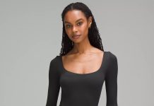 【折后$29 包邮】Lululemon Wundermost Nulu 女士超柔软方领长袖连体衣 两色选