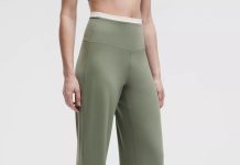 【折后$99 包邮】Lululemon Align 女士超高腰侧开衩阔腿裤 多色选