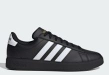 史低!【折后$19.8 包邮】adidas Grand Court 2.0 男士经典三条纹休闲鞋