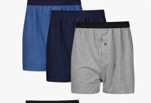 【折后$12.99 Prime包邮】Hanes 男士舒适平角内裤 6条!