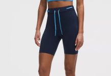 降价啦!【折后$29 包邮】Lululemon Fast and Free女士高腰8英寸运动短裤