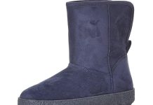 【折后$14.99 Prime包邮】Amazon Essentials 女士仿麂皮雪地靴!