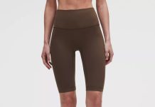 【折后$29 包邮】Lululemon Align No Line 女士高腰11英寸运动短裤