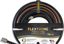 【折后$20.06 Prime 包邮】Flexon Flextreme Pro 5/8英寸×100英尺高性能橡胶花园水管