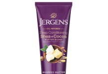 【折后$3.56 Prime 包邮】Jergens 乳木果可可泡沫身体乳 8.5oz