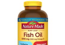 快❗️随时结束!【折后$24.83 Prime包邮】Nature Made Omega-3 1000mg鱼油软胶囊 320粒*2大瓶