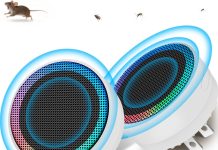 【折后$14.99 Prime包邮】超声波驱鼠驱虫器 2只装