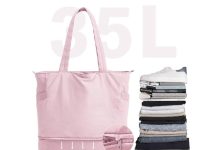 【折后$8.99 Prime包邮】大容量可扩容多拉链隔层托特包