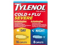家家必备!【折后$4.23 Prime包邮】Tylenol 泰诺感冒发烧日夜复方片24粒
