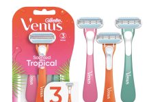 【折后$3.99 Prime包邮】Gillette 舒适女性手动剃毛刀 3把!