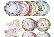【折后$11.39 Prime包邮】Kate Aspen 精美一次性餐具 60件套!
