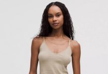 【折后$24 包邮】Lululemon Cotton Pointelle 纯棉镂空花纹短款吊带背心 多色选