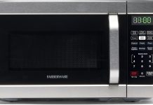 【折后$56.59 包邮】Farberware 0.7立方英尺700W台式不锈钢微波炉