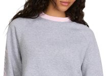 【折后$27.98 Prime包邮】Victoria’s Secret PINK × Elle 校园抓绒短款圆领卫衣 两色选