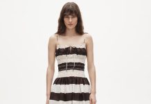0.8折!【折后$15 包邮】J.Crew 女士虾贝壳印花连衣裙!