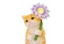 【折后$8.98 Prime包邮】太阳能萌猫花园灯