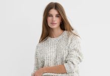 【折后$15.96 包邮】Loft Spacedye 罗纹宽松针织衫