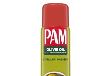 【折后$2.39 Prime包邮】PAM 橄榄油不粘烹饪喷雾 5oz