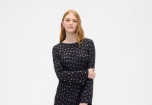 【折后$8.5 包邮】Gap 缎面船领迷你连衣裙包 两色选
