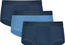 【折后$19 Prime包邮】Hanes 男士舒适吸湿三角内裤 6条装多色选