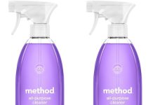 便宜!【折后$5.3 Prime包邮】Method 多用途家居清洁喷雾 28oz×2瓶