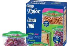 【折后$7.79 Prime包邮】Ziploc 三种规格保鲜袋组合装 225只