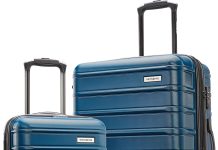 史低!【折后$99.99 Prime包邮】Samsonite Omni 2 20/24英寸行李箱2个装