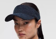 【折后$29 包邮】Lululemon Removable Sweatband Terry Jacquard Visor 复古网球空顶帽