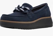 【折后低至$20.32 Prime包邮】Clarks 女士舒适乐福鞋!