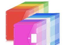 【折后$18.99 Prime包邮】重型彩色文件袋 36个!