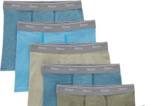 【折后$8.88 Prime包邮】Hanes 男童弹力棉平角内裤 6条装多色选