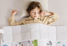 【折后$13.98 Prime包邮】儿童助眠重力毯 3 lbs 36″ x 48″!