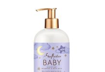 【折后$4.47 Prime包邮】SheaMoisture 宝宝麦卢卡蜂蜜薰衣草洗发沐浴乳 384ml