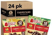 【折后$11.13 Prime包邮】Sun-Maid Farmstand Reserve 葡萄干&香蕉脆片 24袋装