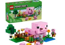 【折后$12.79 Prime包邮】LEGO Minecraft猪宝宝房屋拼搭积木