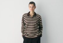这款好火!【折后$40.60 包邮】Aritzia InterLock条纹Polo衫