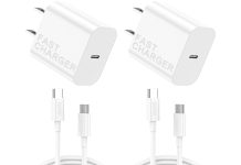 【折后$4.99 Prime包邮】USB C 数据线充电器 两套!6FT