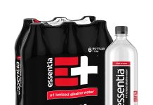 便宜!【折后$5.97 Prime包邮】Essentia电解质碱性水 1L*6瓶装