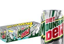 0糖0卡!【折后$15.09 Prime包邮】Diet Mountain Dew激浪无糖汽水 12罐*3共36罐装