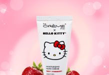 Hello Kitty控看到就想收!【折后$5.85 Prime包邮】The Crème Shop × Hello Kitty 联名草莓香氛护手霜 1.69oz