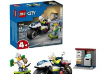 【折后$6.99 Prime包邮】LEGO City城市系列 警察摩托车追逐战 60455